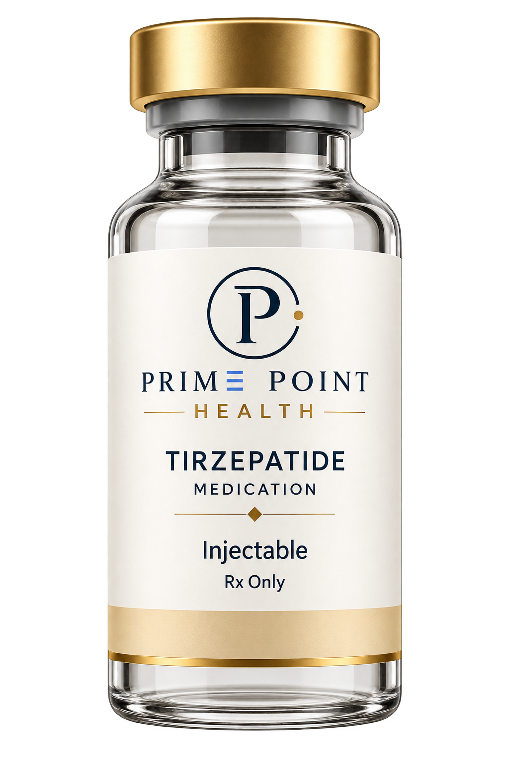 Tirzepatide injection bottle